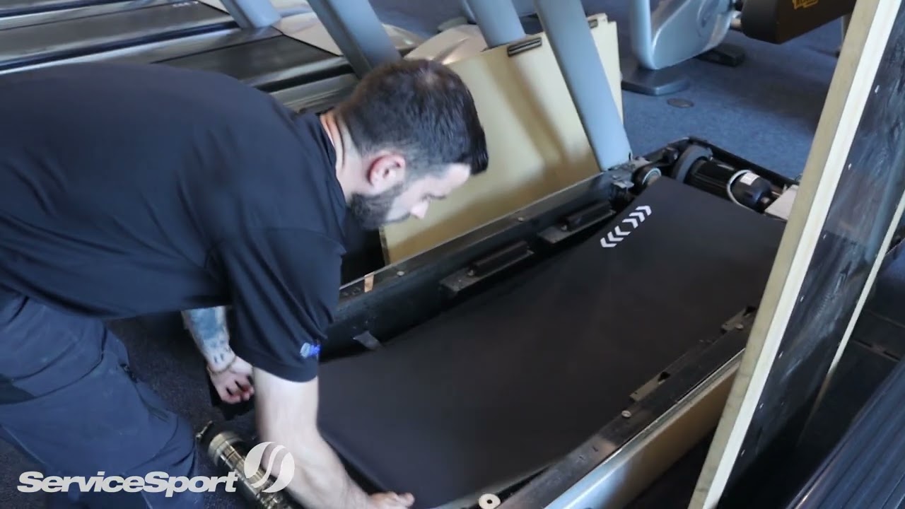 Changing A Treadmill Deck & Belt (Technogym)