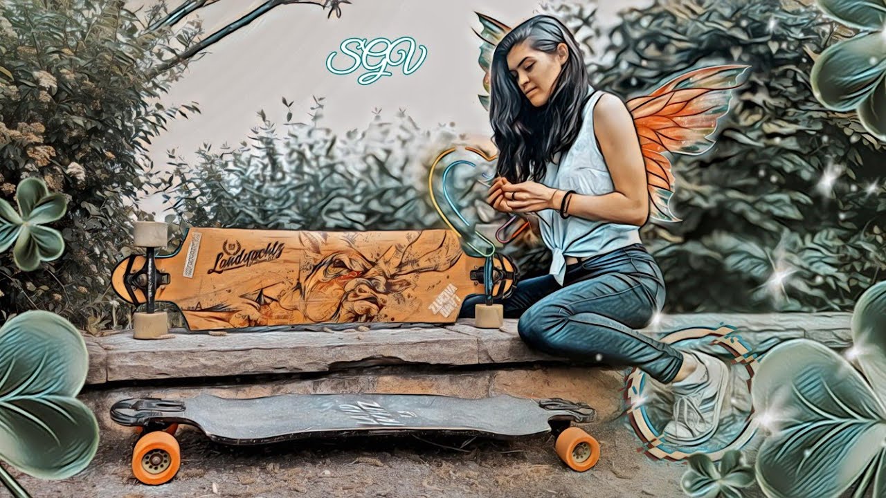 Longboard trip Landyachtz switchblade