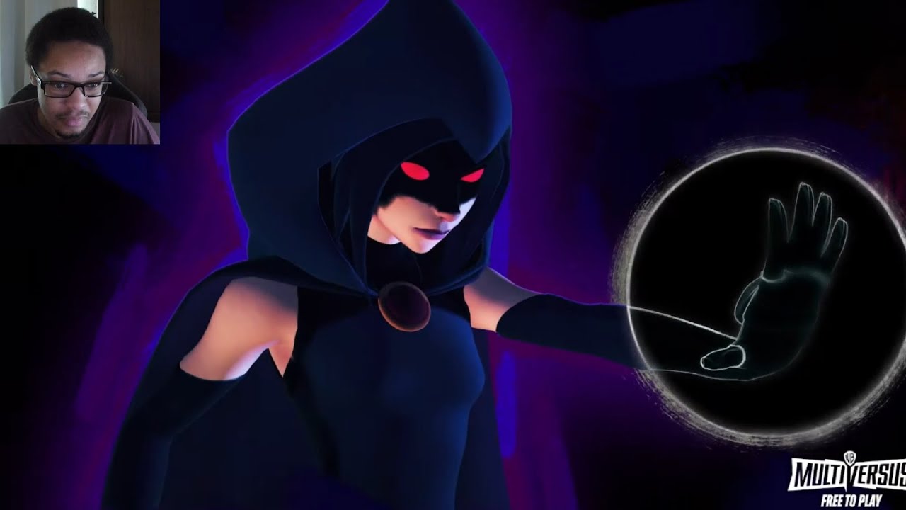 MultiVersus - Official Raven &ldquo;Too Dark to Care&rdquo; Gameplay Trailer REACTION