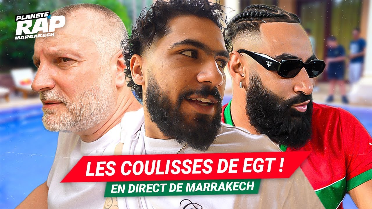 Les coulisses du Planète Rap d'ElGrandeToto à Marrakech ! (avec La Fouine, Dj Hamida, Anas...)