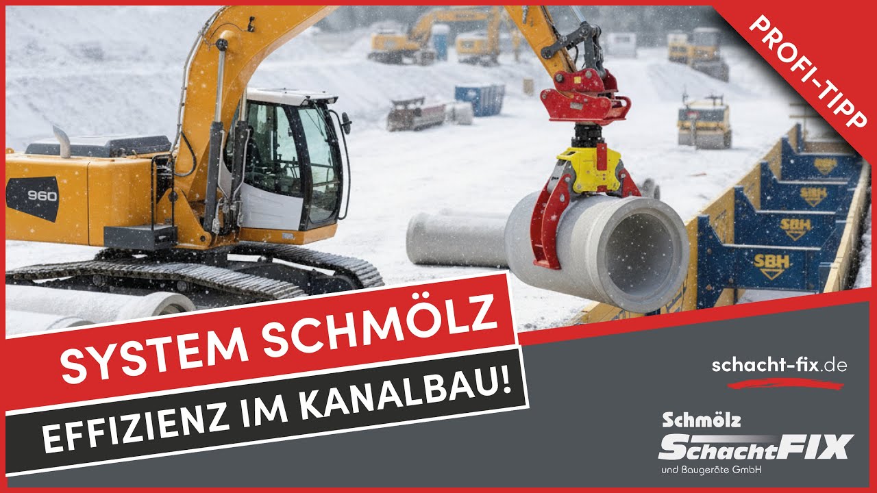 System:Schmölz – So geht effizienter Kanalbau heute! (25% Zeitersparnis)