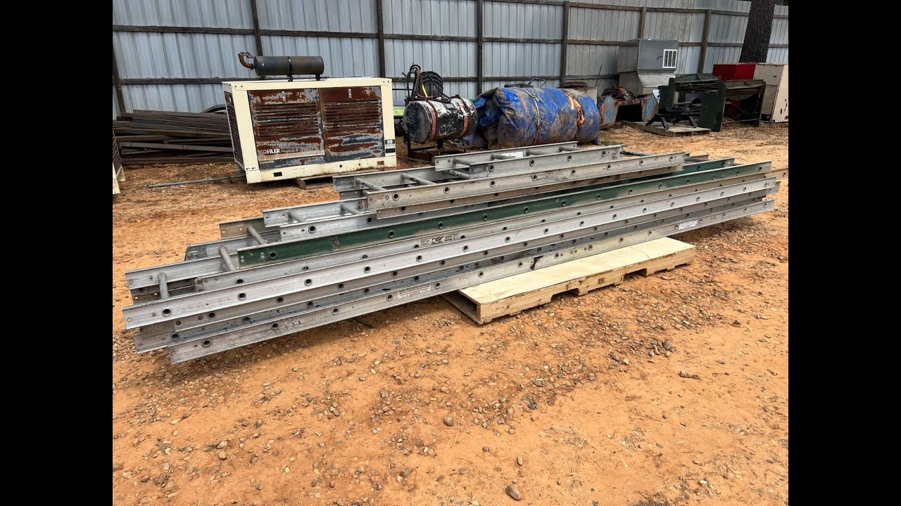 Various RGC Ladder Track Hoist Extensions Lot#485