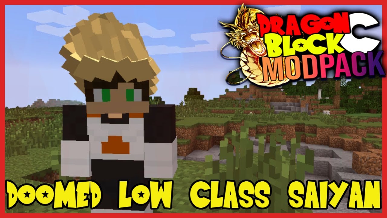 LOW CLASS SAIYAN NEVER STOOD A CHANCE! Minecraft Dragon Block C Mod