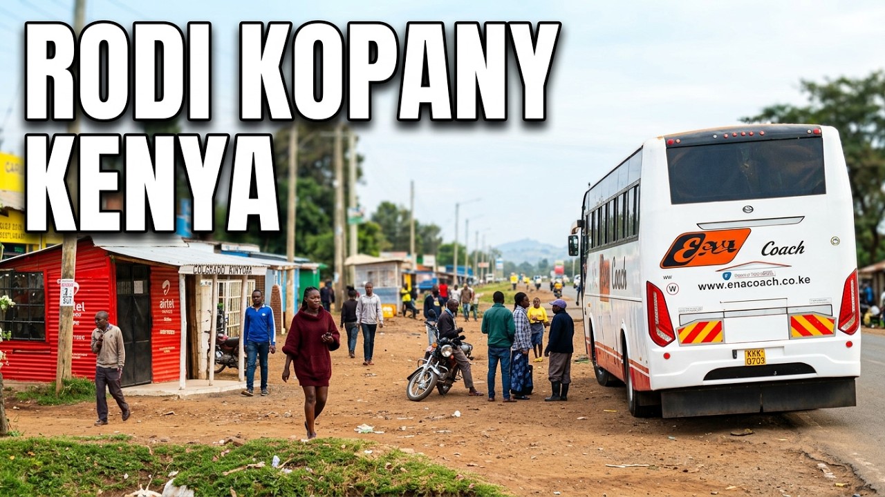 KENYA: Rodi Kopany Trading Centre Tour in Homa Bay sub-county Kenya.