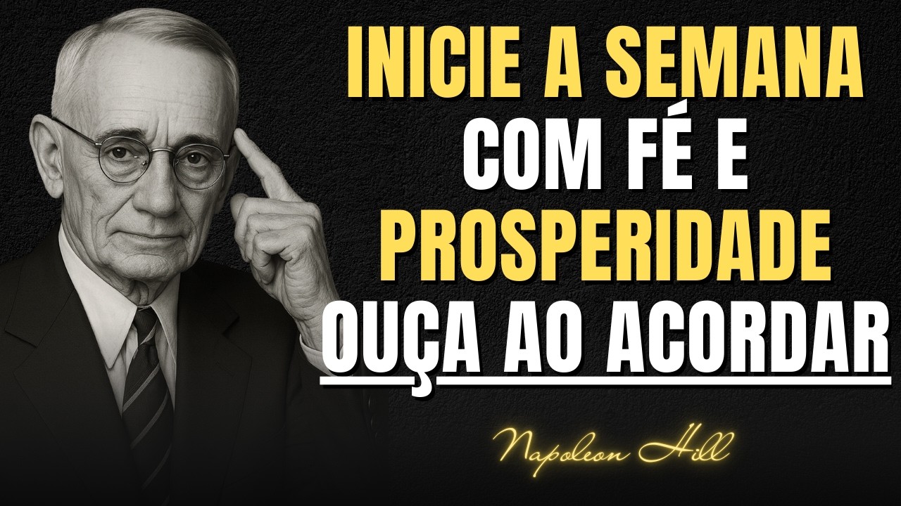 Faça Isso AO ACORDAR e Inicie a Semana com Fé e Prosperidade com o SALMO 5 | Napoleon Hill