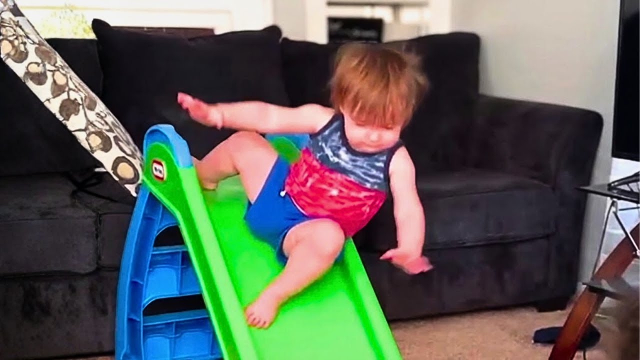 Funniest Kids Fails Caught On Camera 😂 | Try Not To Laugh Challenge Compilation