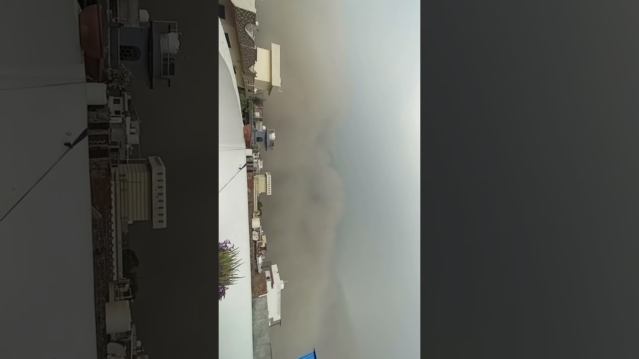 Sand Storm in Amritsar,Punjab 24 May 2025 🌫️☁️|Dust Storm|#Weather #sandstorm #amritsar #punjab