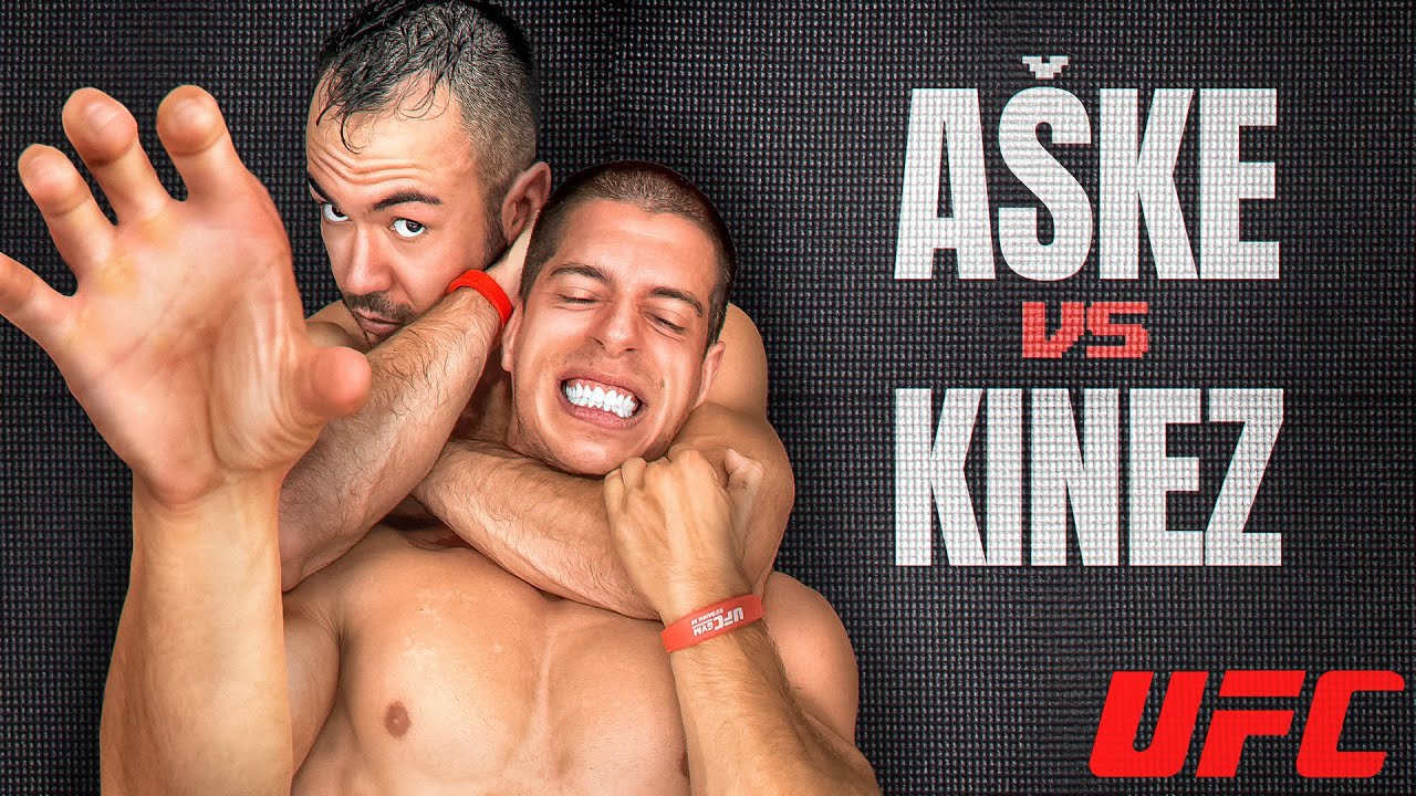 Treniramo u UFC gym-u! Aške vs Kinez MMA
