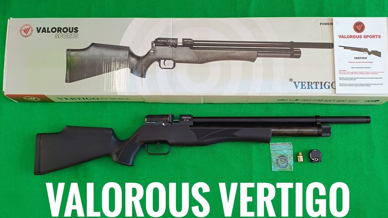 Valorous Vertigo .177 Cal PCP Air Rifle | Unboxing