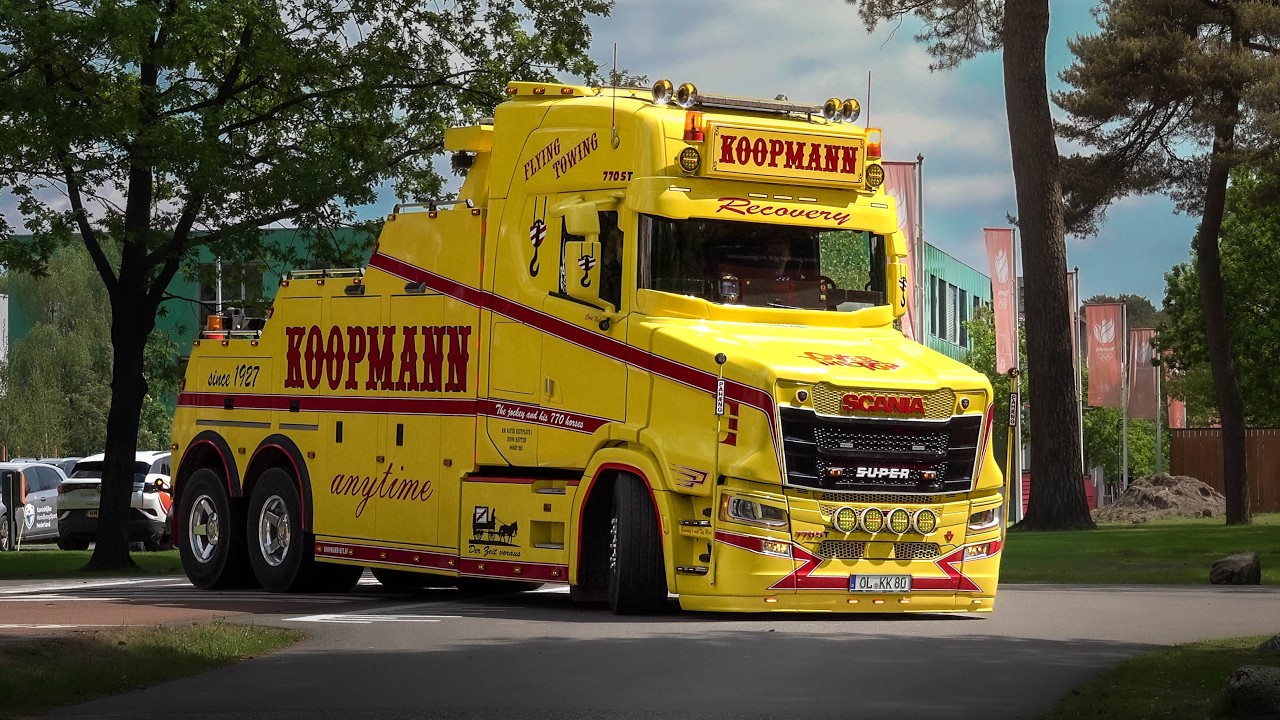 Truckshow Superdik 2026 |  with Scania V8, Mercedes & Volvo open pipes sound
