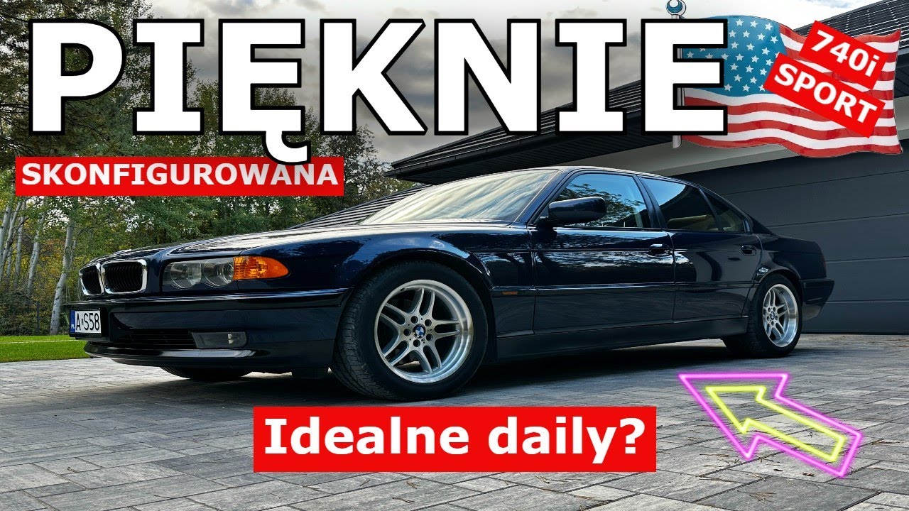 BMW E38 740i sport pakiet i cudny konfig m62b44TU