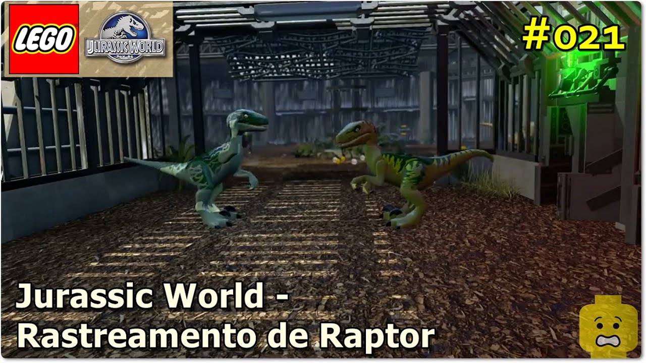 Lego Jurassic World - Jurassic World - Rastreamento de Raptor