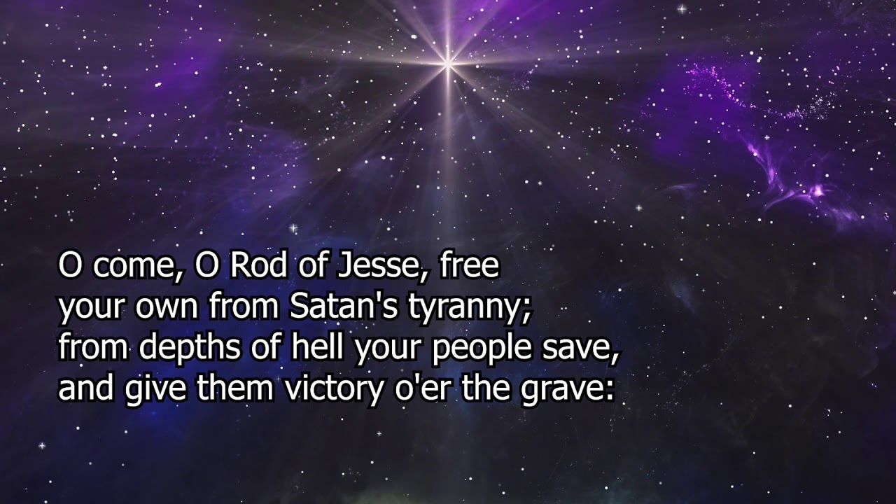 O Come, O Come Immanuel (Veni Emmanuel), (StF180) singing and lyrics.