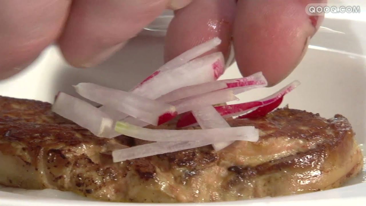 Velouté de topinambours au foie gras poêlé par Antony Cointre