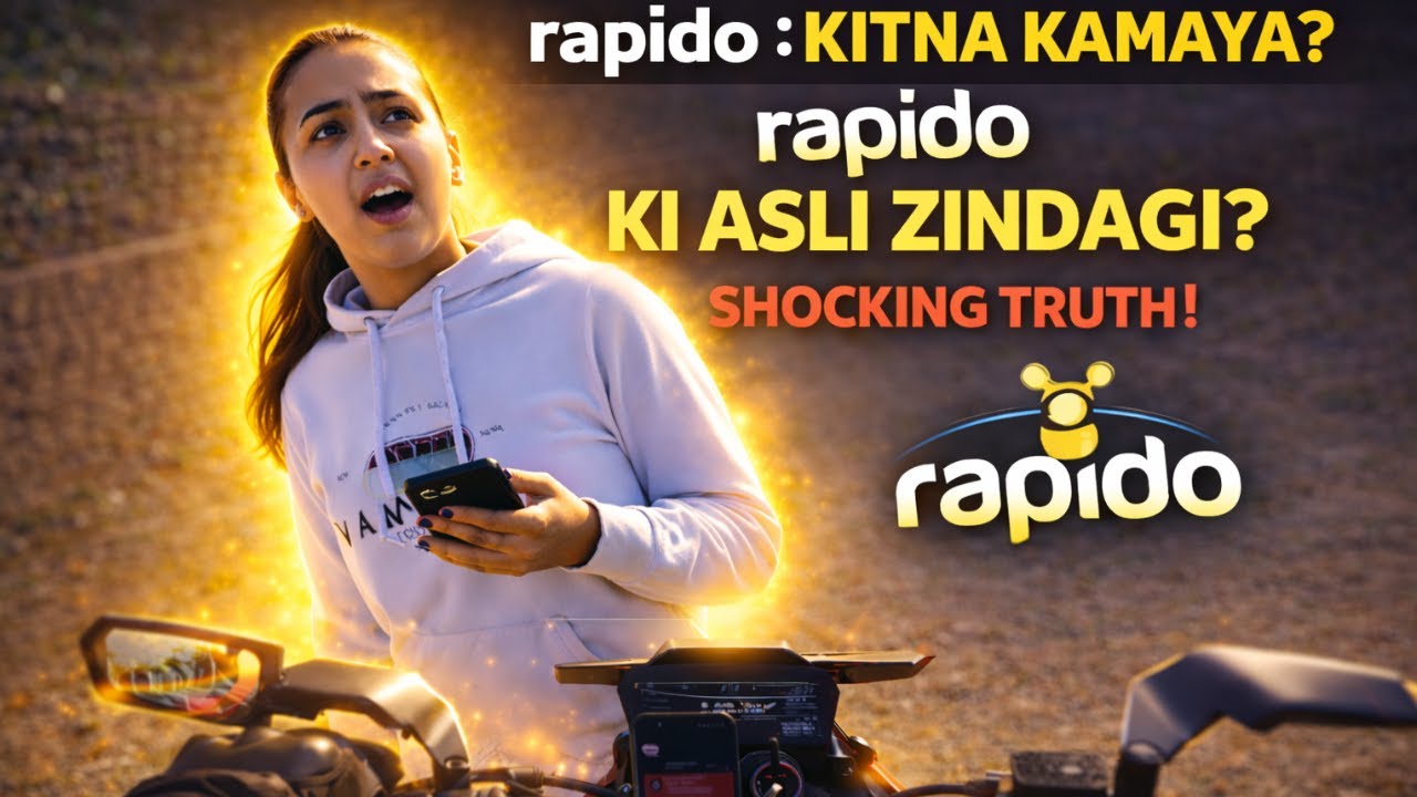 Rapido: Kitna Kamaya? 🚲💰 Asli Zindagi Ka Sach | Shocking Truth 😱