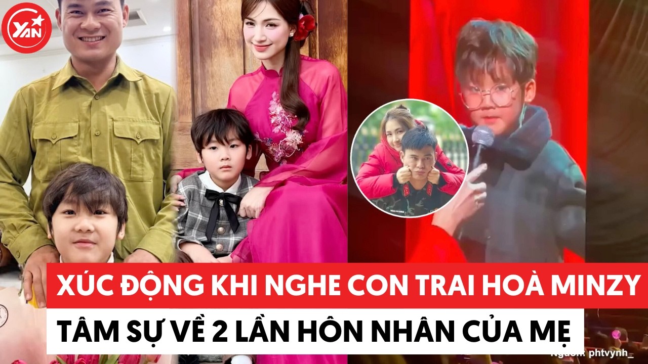 Xúc động khi nghe con trai Hòa Minzy tâm sự về hai lần hôn nhân của mẹ ca sĩ #hoaminzy