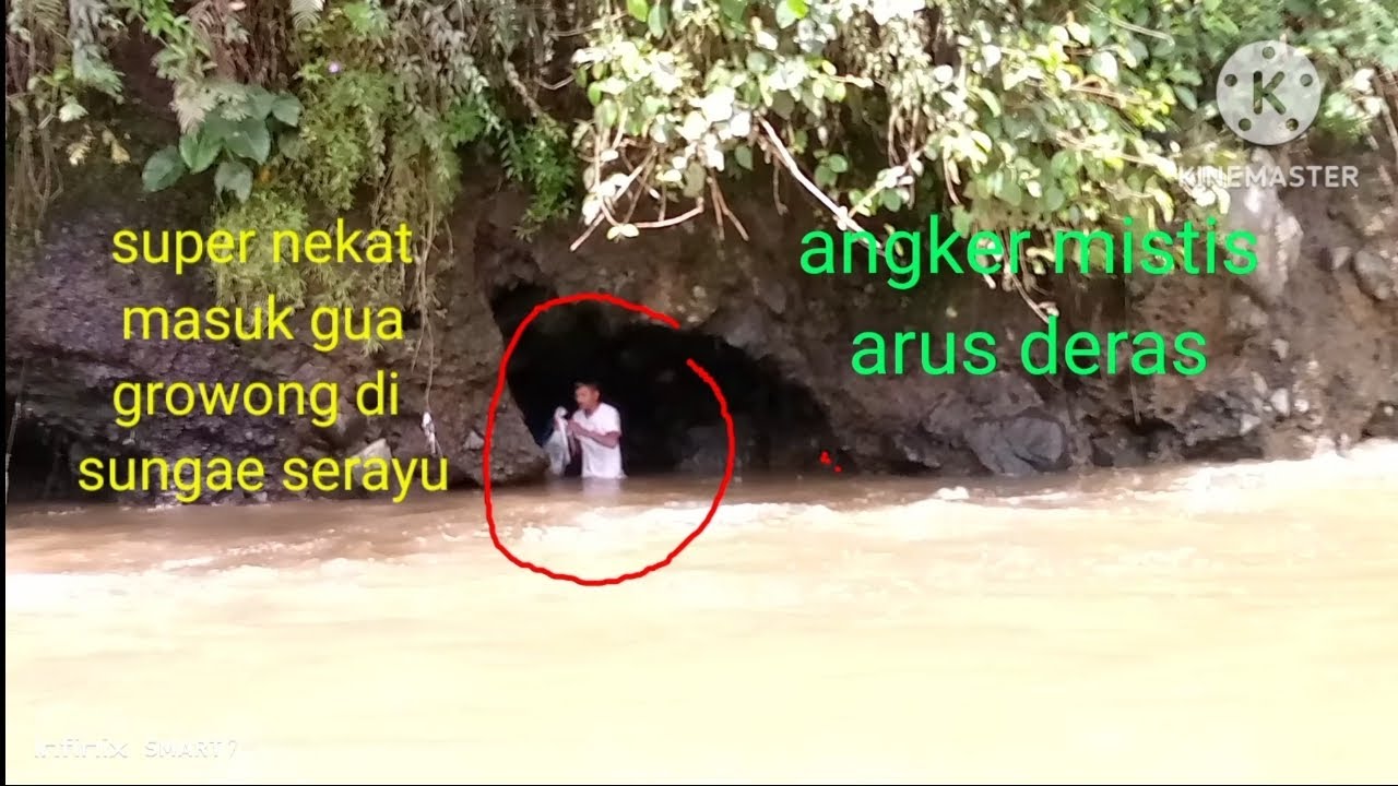 Gua growong Wonosobo tempat angker jadi favorit mancing .luar kota jadi penasaran