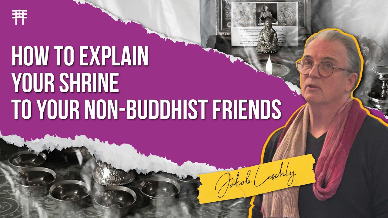 How to Explain Your Shrine to Your Non-Buddhist Friends