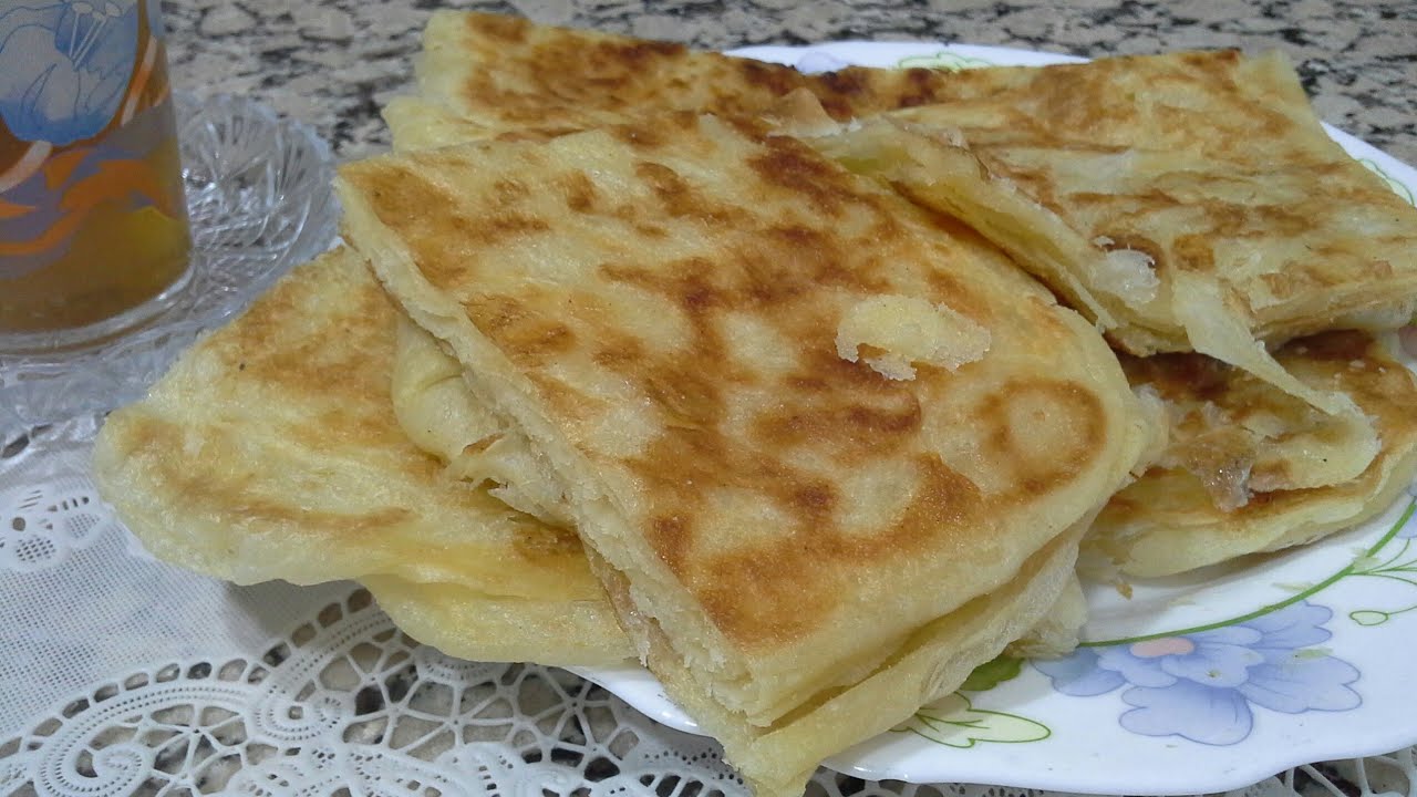 وصفة الملوي المورق بدون تعب وبمقادير مضبوطة من مطبخ سلسبيل / Recette de Meloui feuilletée de selsabi