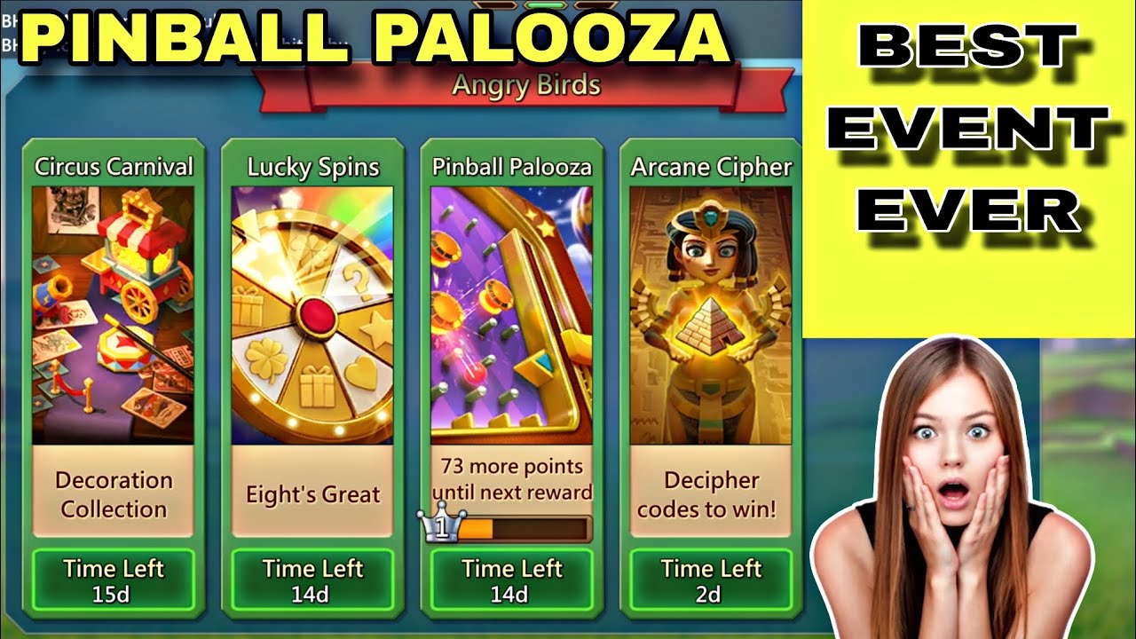 Lords Mobile - PINBALL PALOOZA BEST EVENT 🔥 EVER BEST REWARDS BY IGG #lordsmobile 