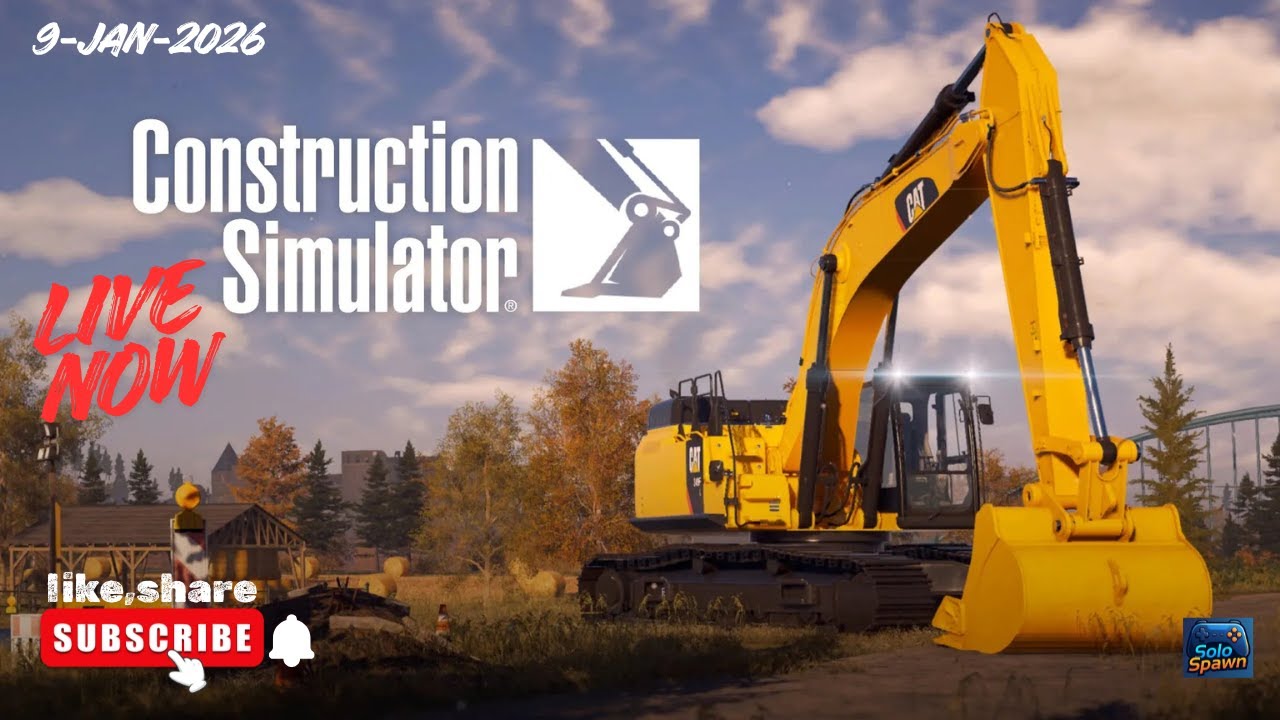 Construction simulator(gameplay) live 2 on 9 jan 2026