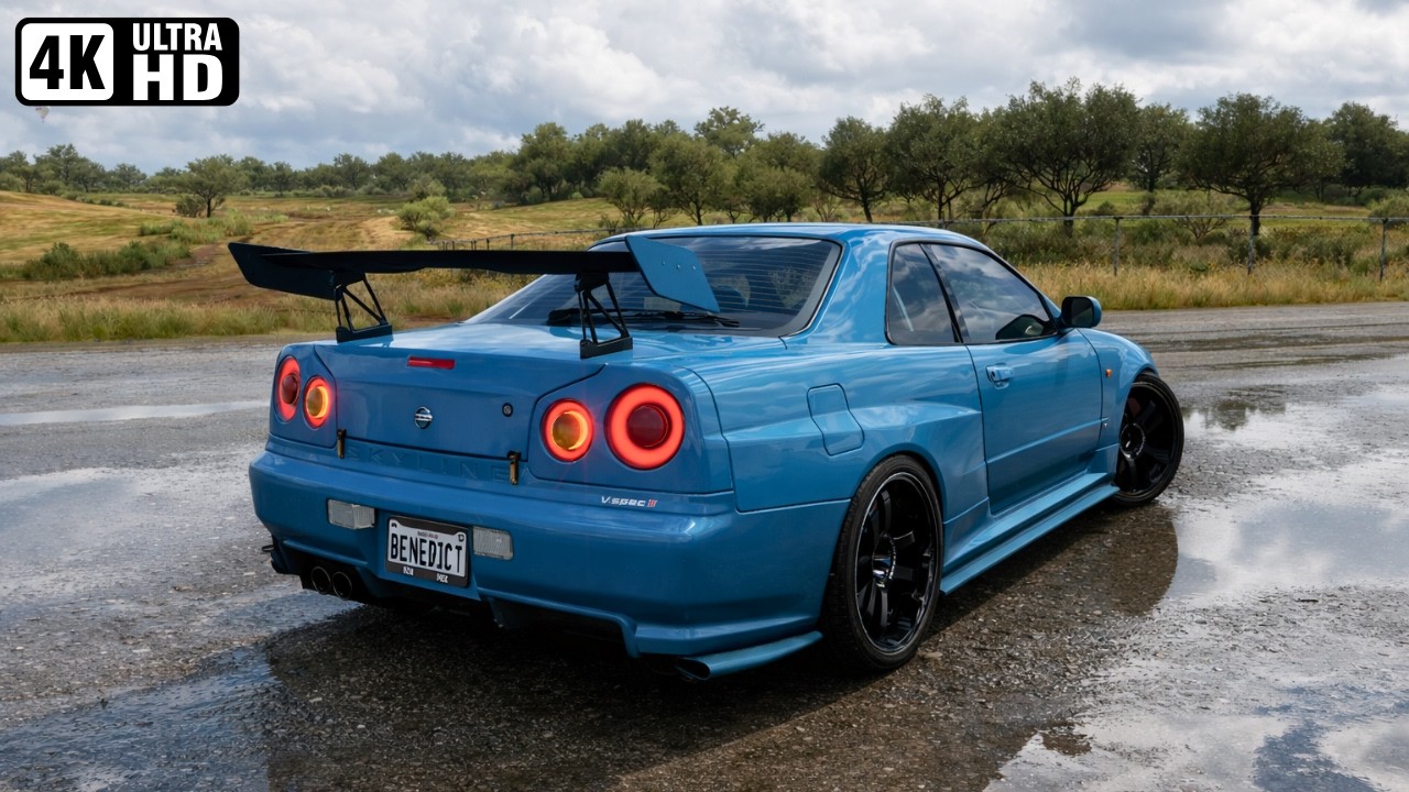 Nissan Skyline GT-R R34 | Free Roam | Forza Horizon 5 (PC Ultra 4K UHD)