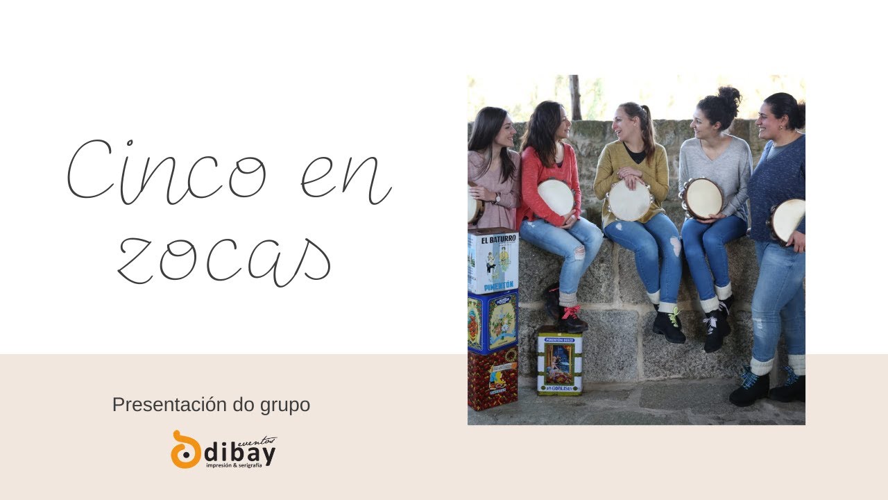 Cinco en Zocas | Dibay | Música Galega | Actuación en Radio
