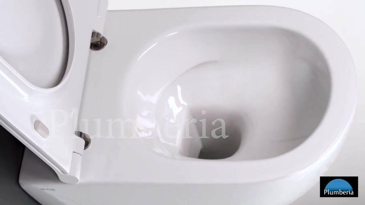 Подвесной унитаз Galassia Dream 7334 безободковый Rim Away.
