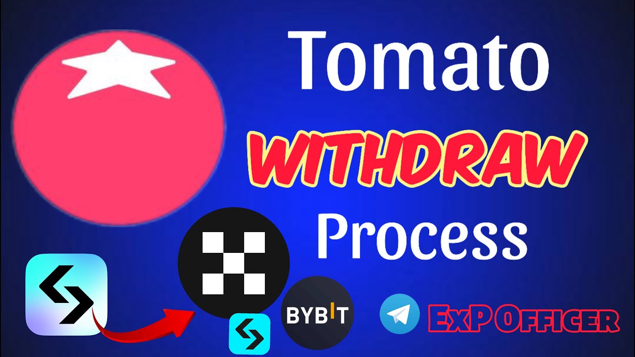 Tomarket App new update , Tomato withdraw process | Toma coin withdraw |