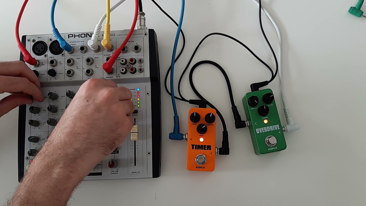 No input mixing board performance | From small feedback to overall chaos (no talking)