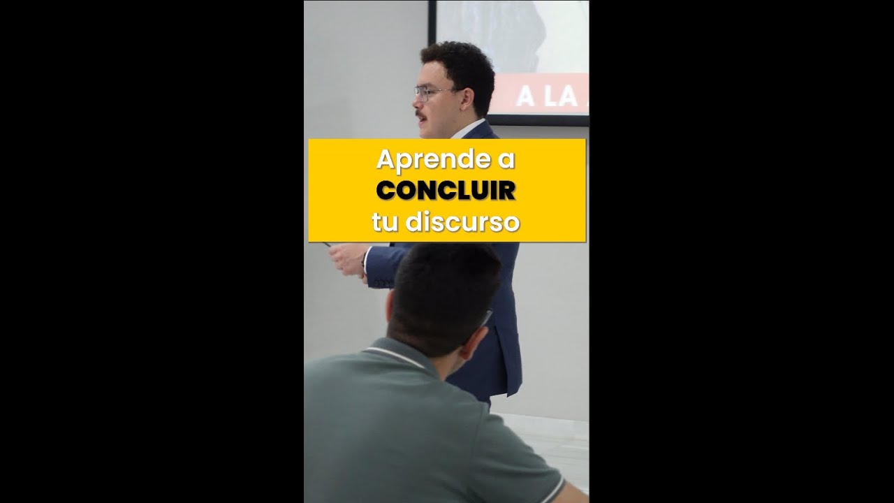Aprende a concluir tu discurso - Hablar en p&uacute;blico