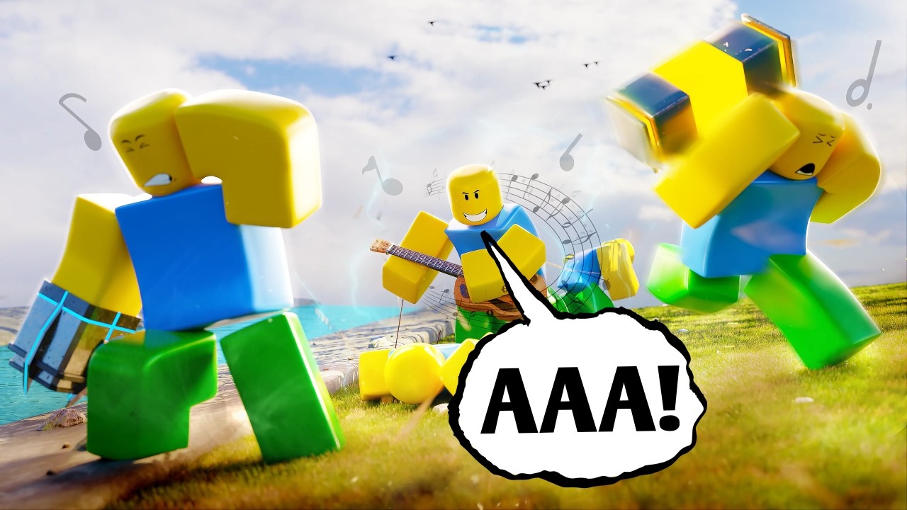 Earraping in Roblox... | Funny Moments - Dutch