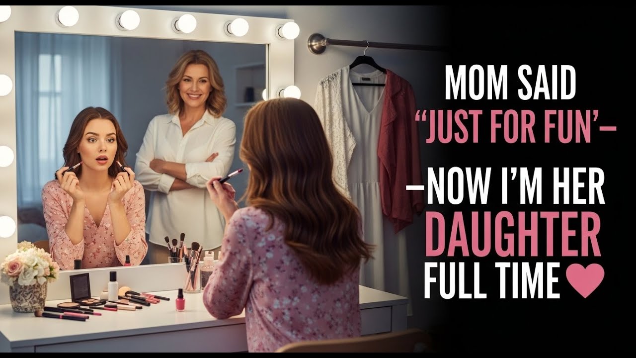 Mom Said “Just For Fun”—Now I’m Her Daughter Full Time 💅MTF story (male to female)