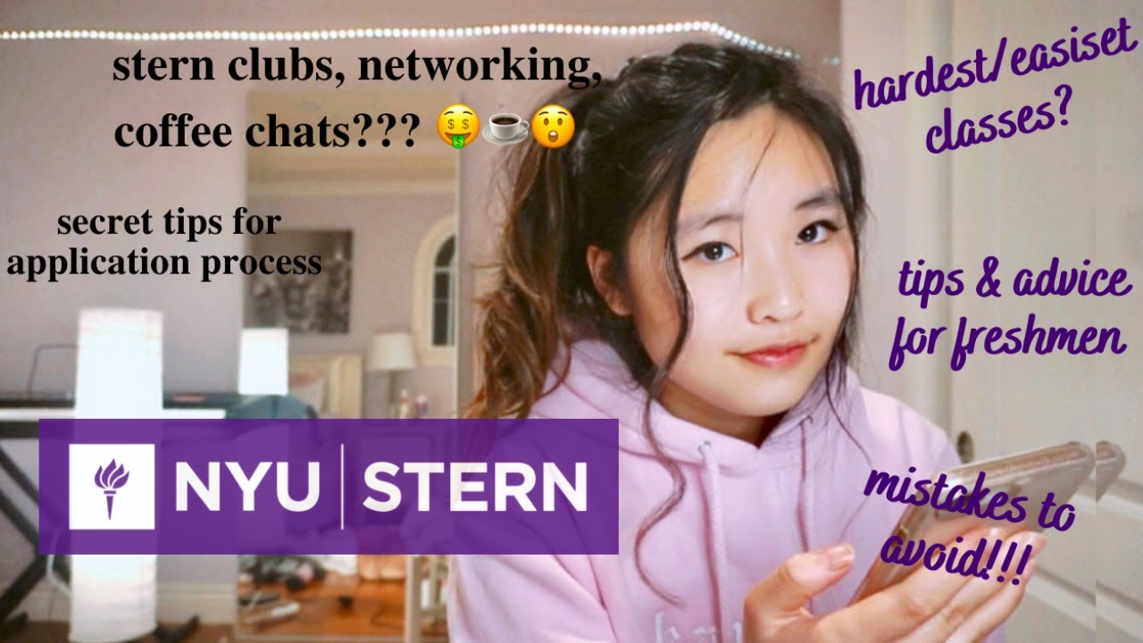 the NUMBER ONE tip for getting into NYU Stern (** unfiltered Q&A)