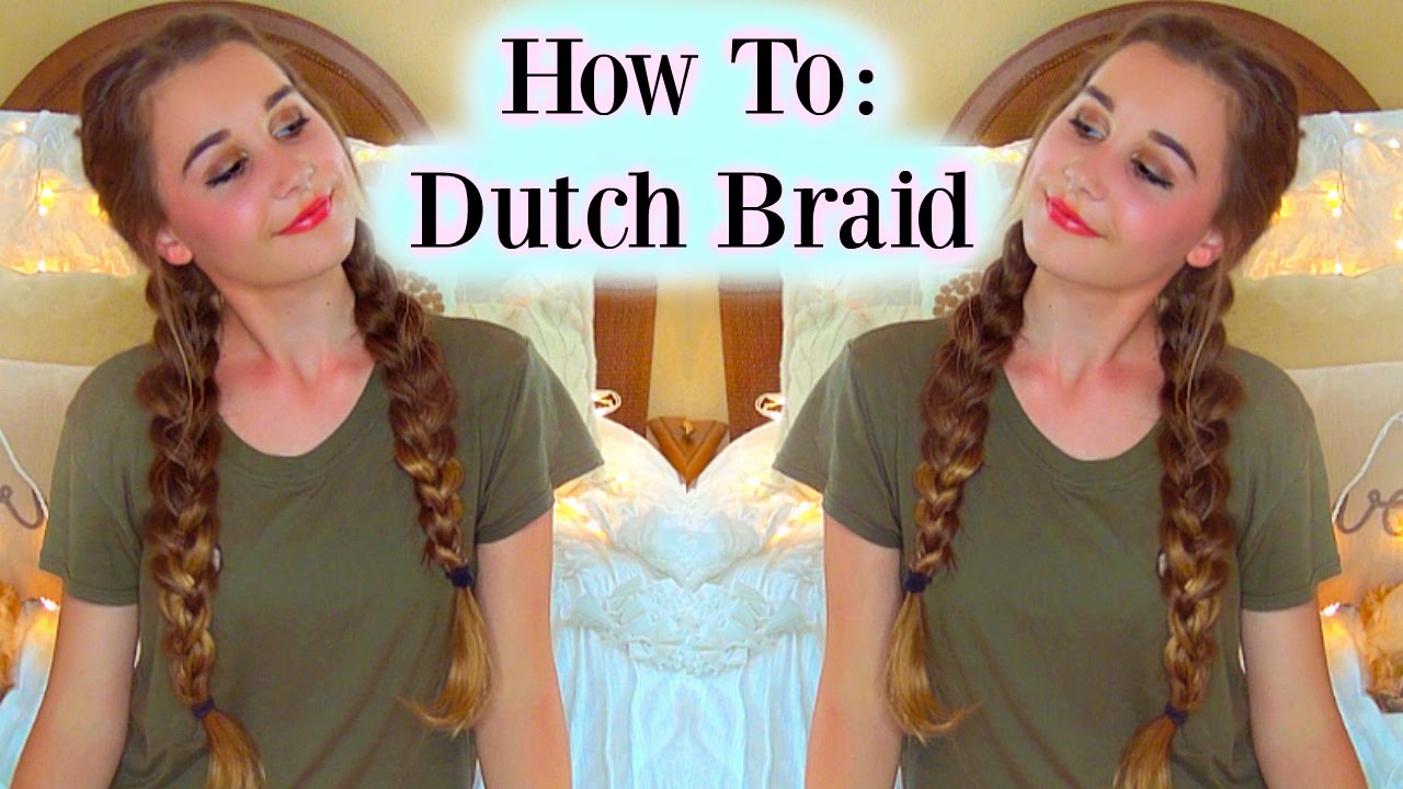 Hair Diaries: Episode 1: How To Dutch Braid!