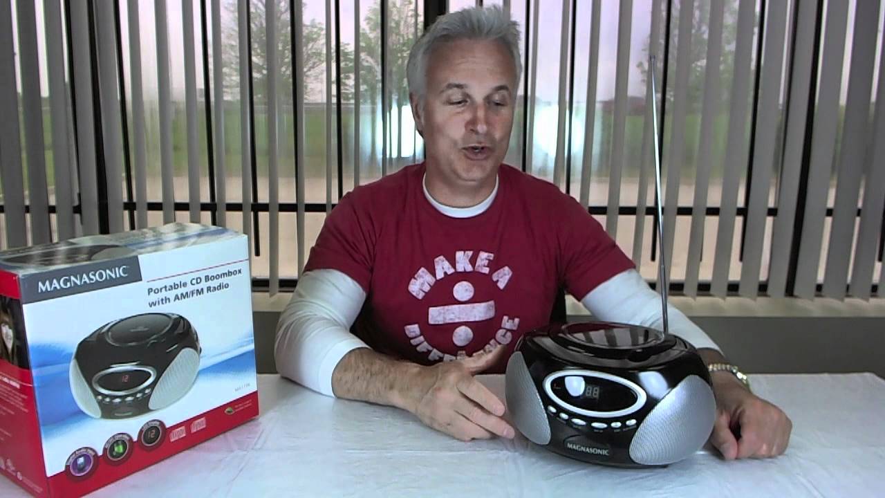 Deal of the Day - Magnasonic Portable Boombox
