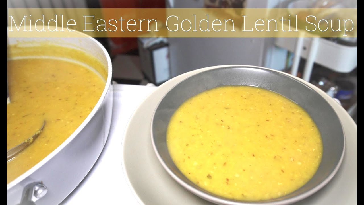 LEBANESE SHORBAT ADAS/LENTIL SOUP using only pantry items!
