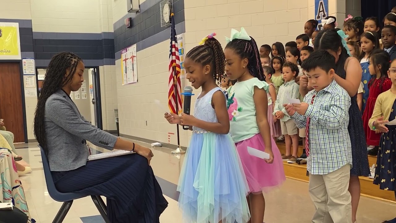 McNeill Elementary Kindergarten Ceremony 2025