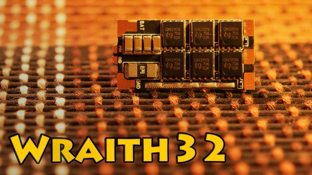 ✔ Новeйшие технологии: 32бит регуляторы и обзор BlHeli32. [Wraith32 от Airbot]