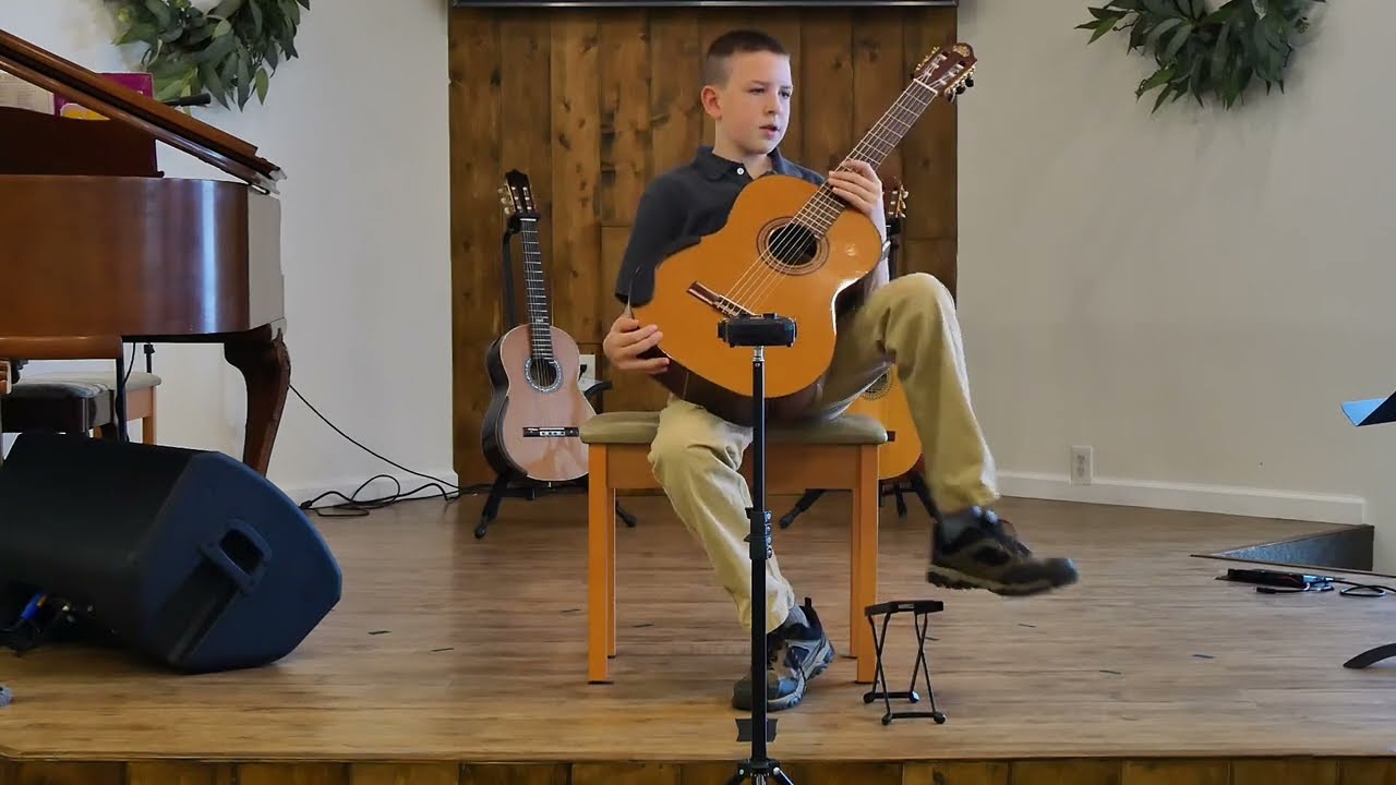 Dela Rosa Guitar Studio Recital 05/21/22 PART 1