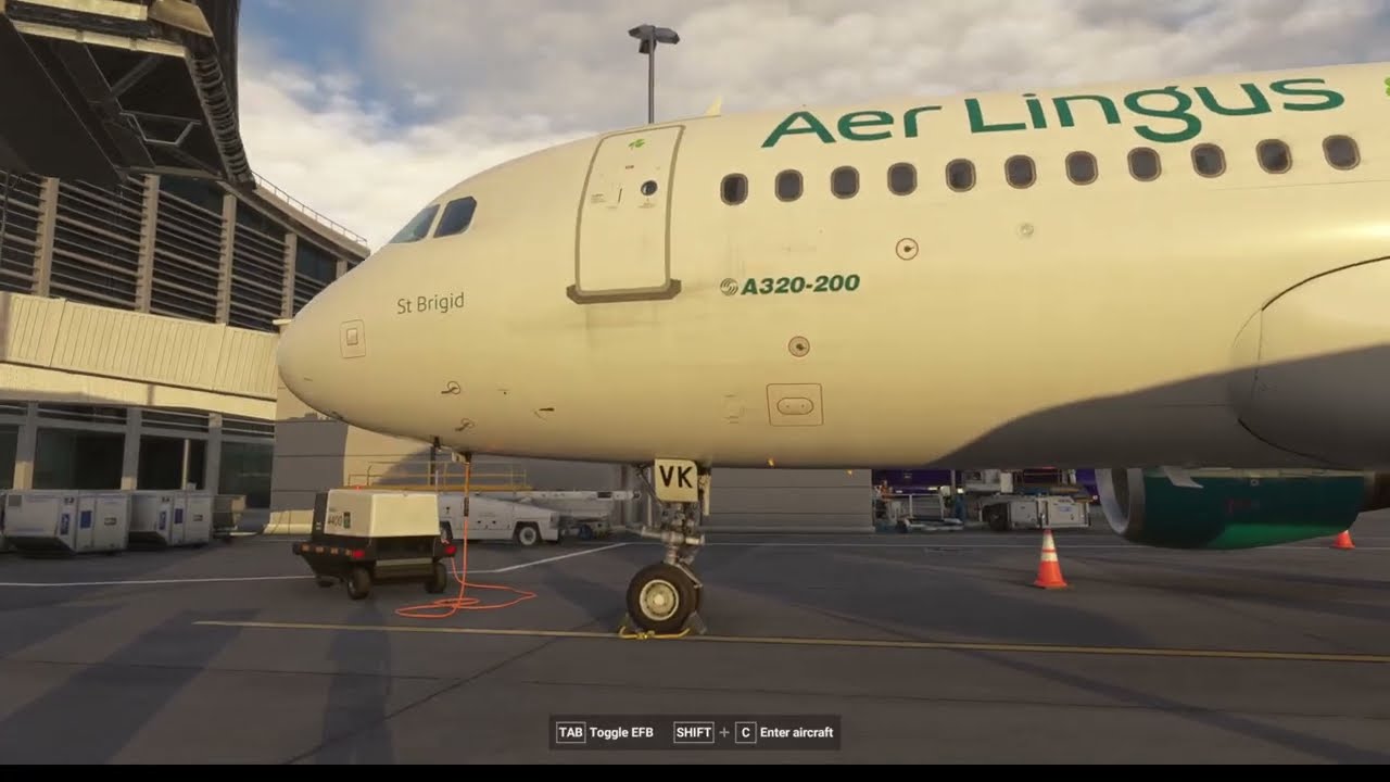 MSFS 2024 London EGLL / LHR to Dublin EIDW  / DUB
