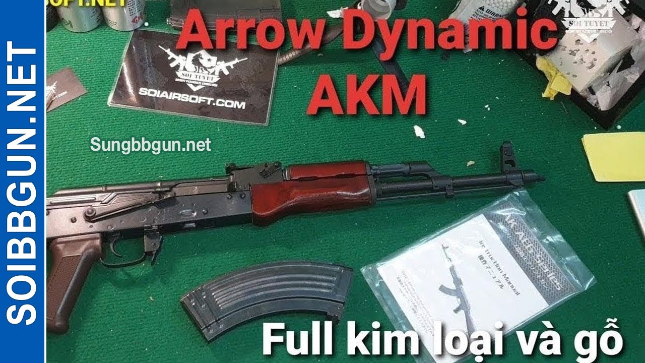 Arrow Dynamic AKM AEG Súng Nâng Cấp AK47 Huyền Thoại Của Bộ Đội | Sói Tuyết Airsoft