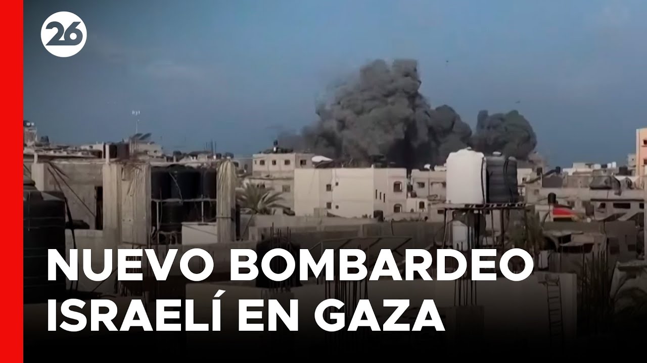 🚨 MEDIO ORIENTE | Nuevo ataque ISRAELÍ en la Franja de GAZA