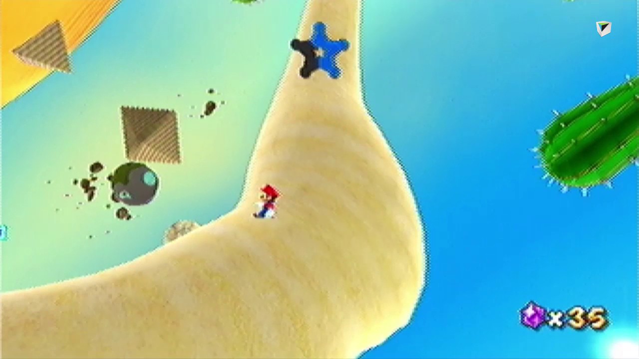 Super Mario Galaxy (Parte 66) - Galaxia del Desierto - Las Arenas Movedizas Interminables