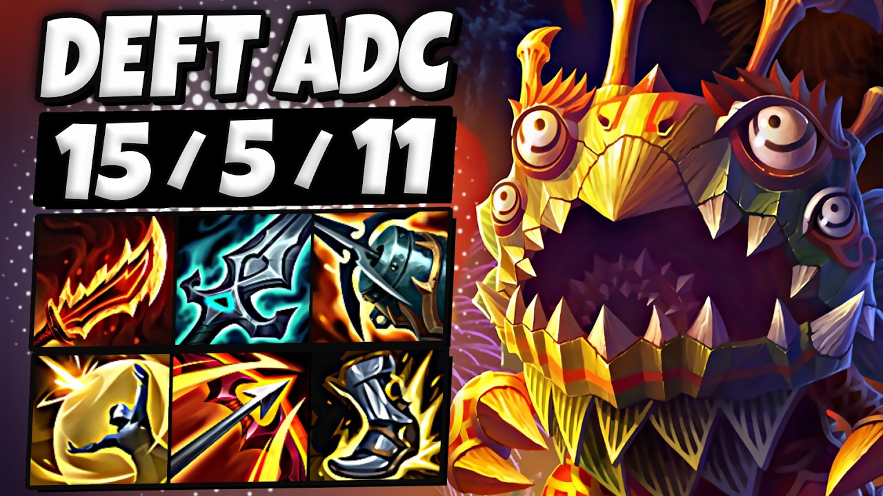 Deft Kog'Maw vs Aphelios [ ADC ] Patch 26.1 Ranked Korea ✅