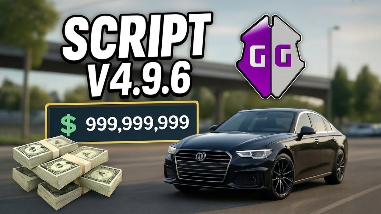 Обновление многопользовательского режима SCRIPT CAR PARKING V4.9.6 «Всё в одном меню» 2025 неогра...