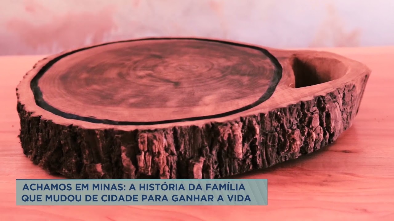 Achamos em Minas: família de Abaeté (MG) faz sucesso com marcenaria