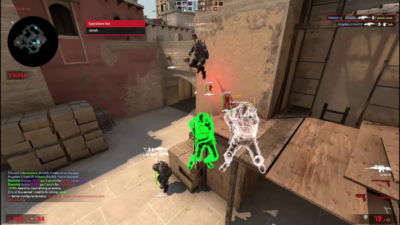 Aimware v5 hvh Highlights #4