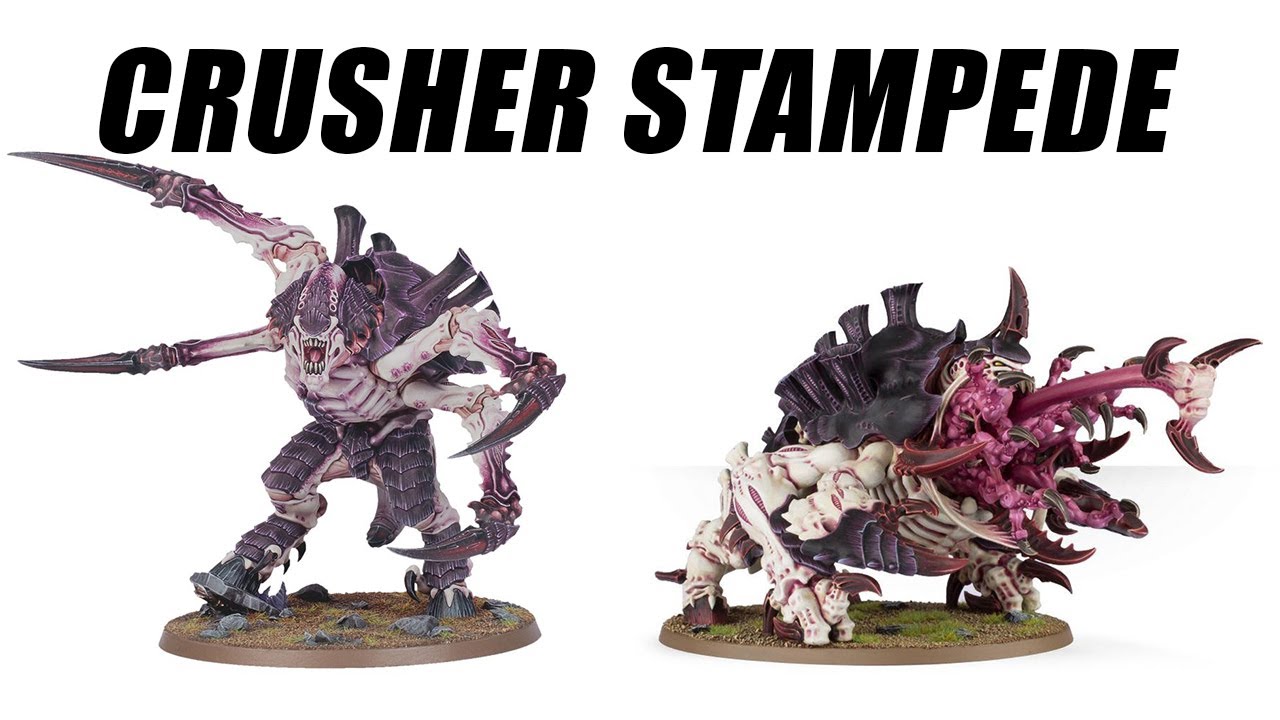 Crusher Stampede детачмент. Анализ кодекса Tyranids 10th