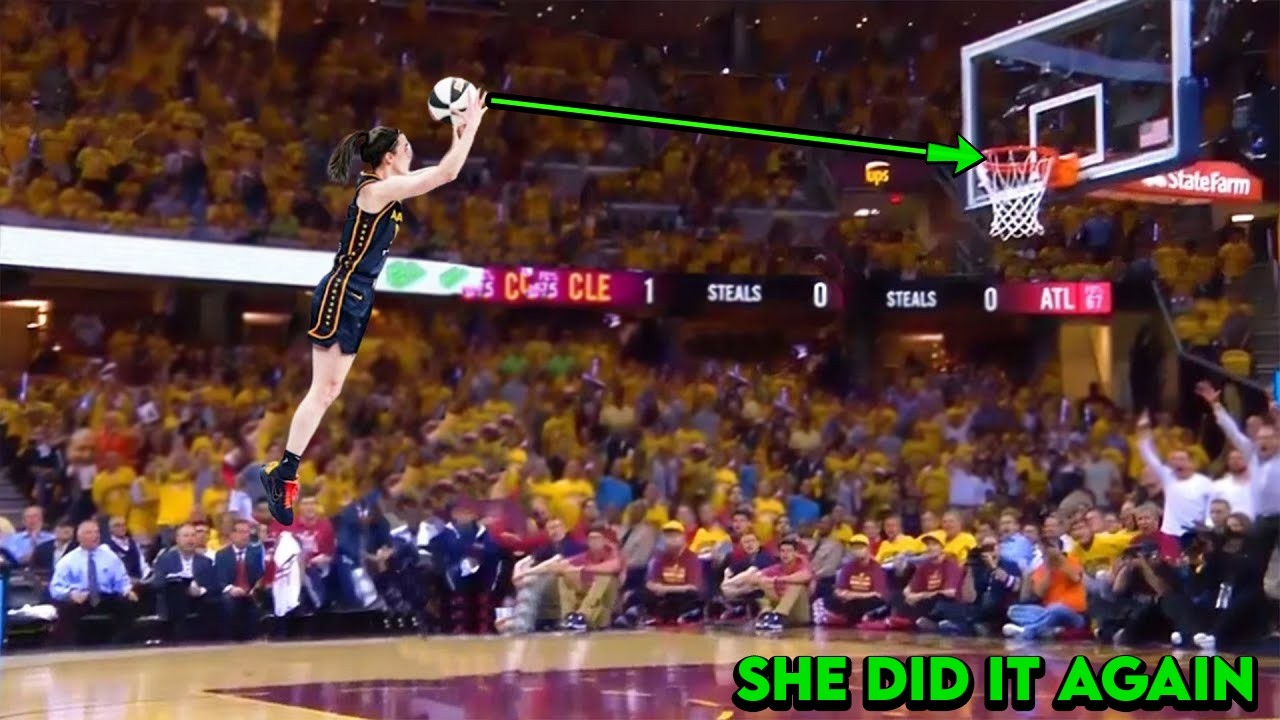 Caitlin Clark Leaves Her Mark in Seconds!